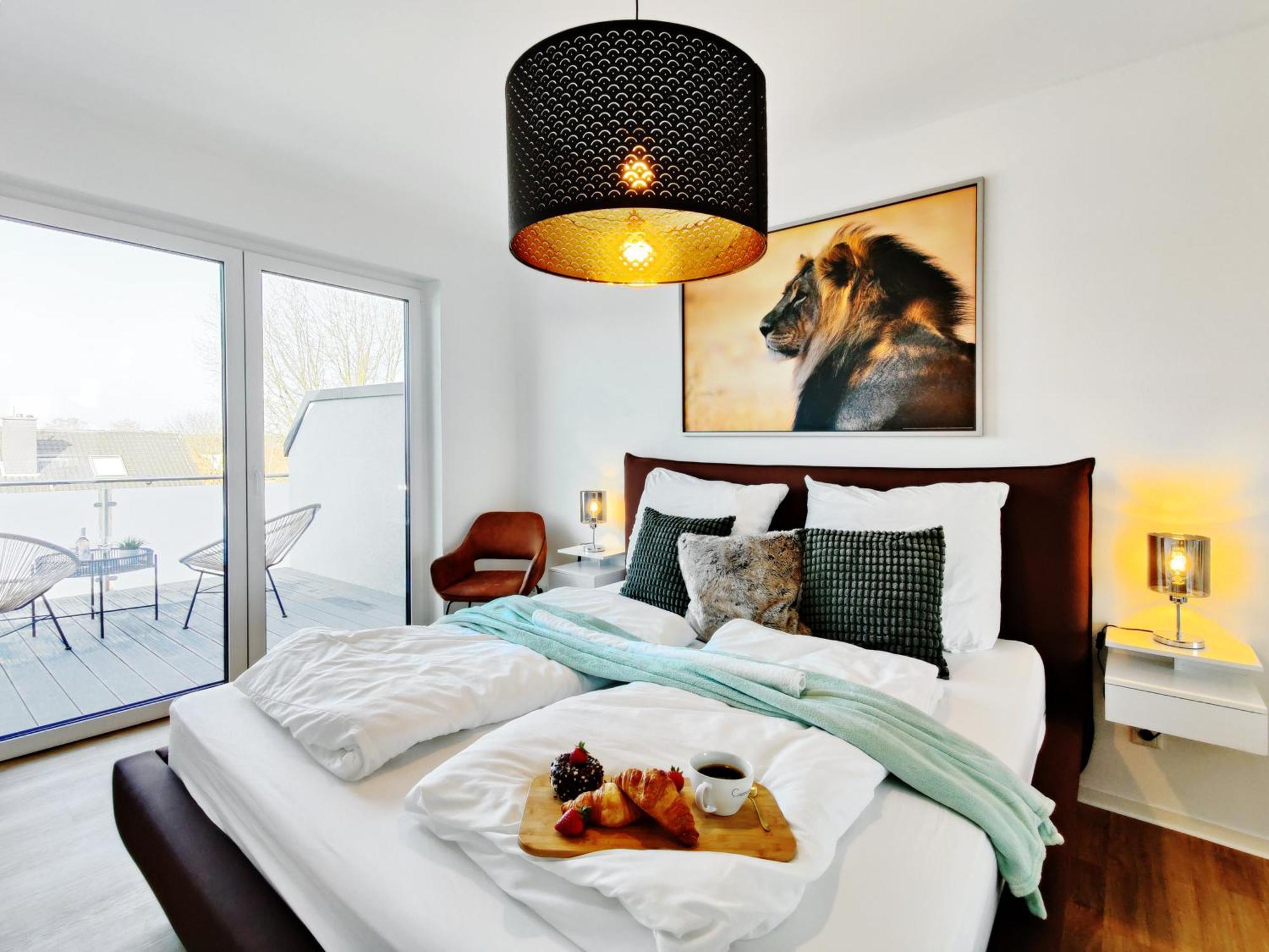 Penthouse Mit Whirlpool Bei Hannover Burgwedel  Bagian luar foto
