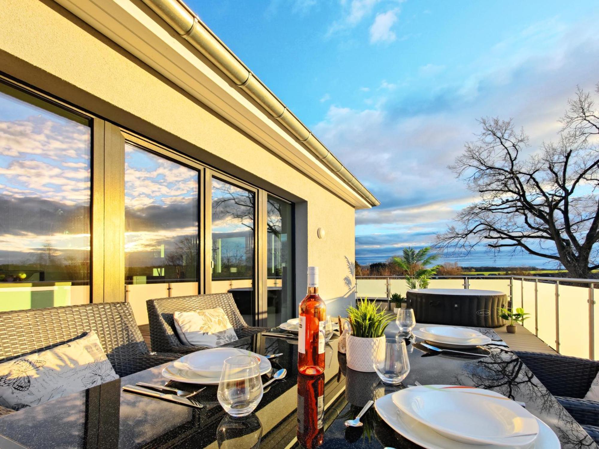 Penthouse Mit Whirlpool Bei Hannover Burgwedel  Bagian luar foto